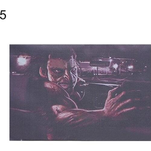 Araba aksesuar Horror Car Vehicle Rear Windshield Sunscreen Waterproof accesorios automovil Decal Sticker Decoration