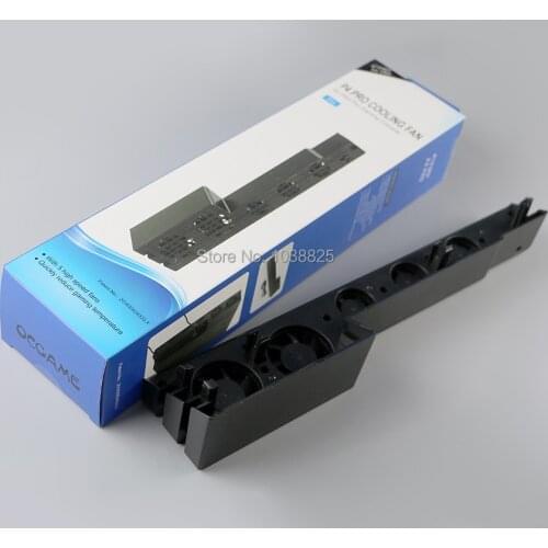 For PS4 Pro Cooling Cooler Fan Super Turbo Temperature Control with USB Cable for Playstation 4 PS4 Pro Console Vertical Stand