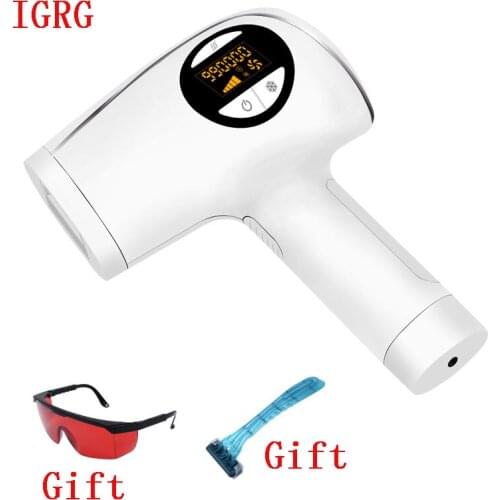 IGRG 990000 Flash IPL Photoepilator Permanent depilador a Laser Epilator facial Hair Removal Painless Epilator Dropshipping
