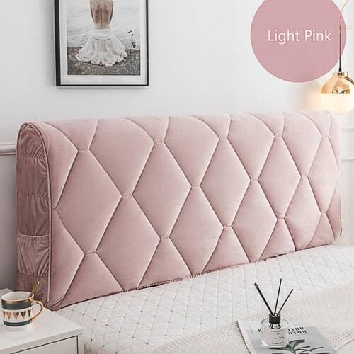Cotton Bed Head Cover Thicken Headboard Cover Bed Head Back Protective Cover All-inclusive Headboard Bedspread Colchas Para Cama