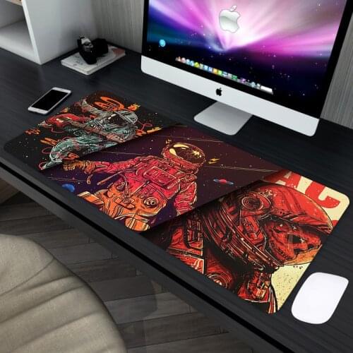 Astronaut Mause Pad Gaming Custom Mouse Mousepad Company Keyboard Mat Computer Pc Mats Cute Laptop Carpet