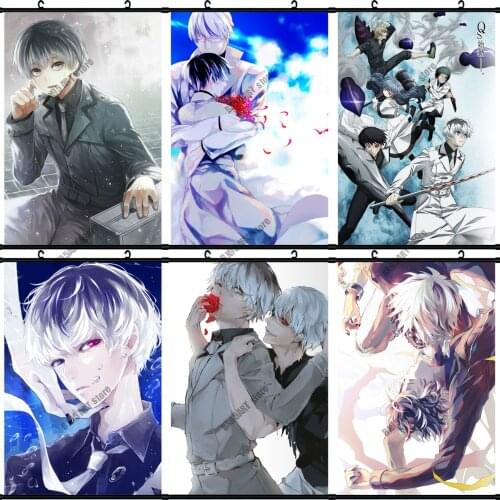 Wall Art Canvas Painting Tokyo Ghoul Anime Posters and Prints Children Nordic Room Decoration Pictures Living Kids Home Decor