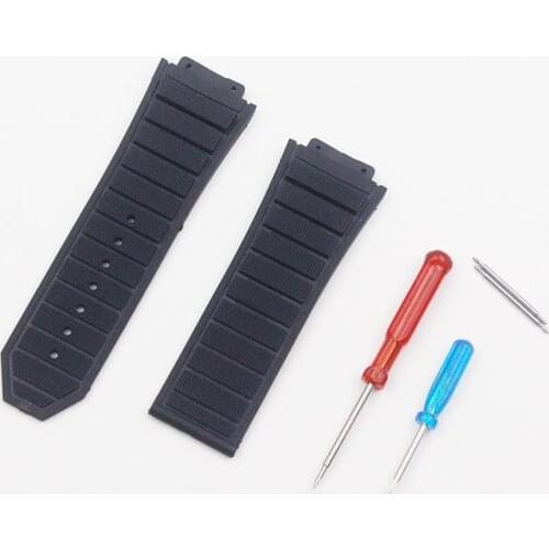 The latest rubber waterproof silicone strap for Hublot series watch accessories