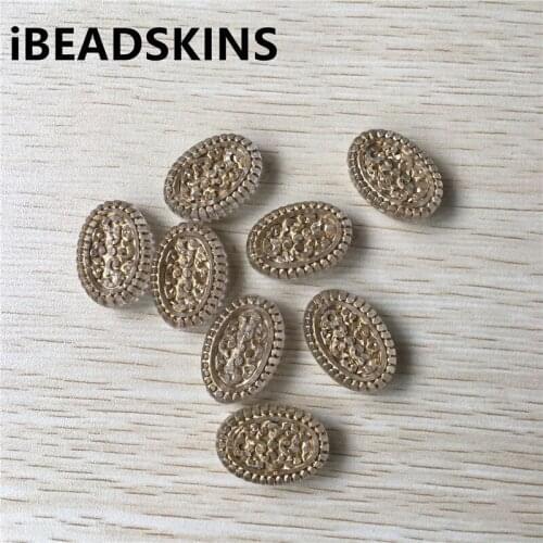 New arrival! 26x18mm 180pcs/lot clear with gold stripe Acrylic oval shape beads #3437(Design as shown)