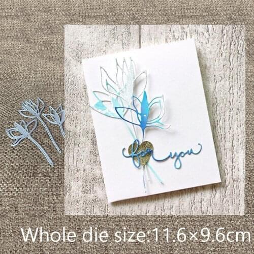 New Design Craft Metal Cutting Die cut die 3pcs flower decoration scrapbooking Album Paper Card Craft Embossing die cuts