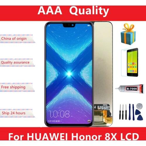 Original 6.5'' Display Replacement for Huawei Honor 8X LCD Touch Screen Digitizer Assembly for Huawei Honor 8 X LCD Repair parts