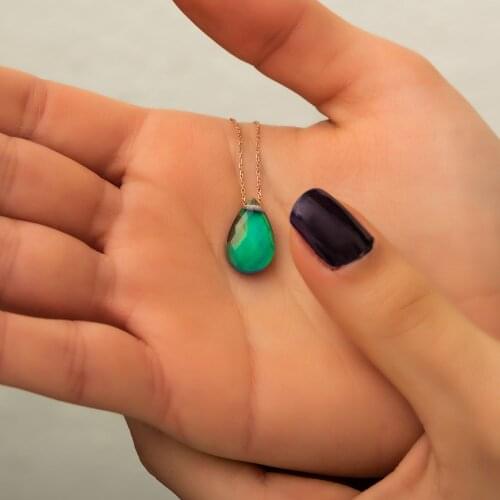 Necklace Color Changing Stone Special Design Feeling Stone with Free Shipping