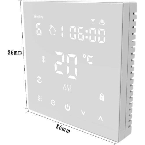 Hysen Programmable Thermometer with Wifi Function Electric Heating Thermostat Smart Home Temperature Controller 16A 200~240V