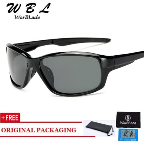WarBLade 2019 New Polarized Men Sunglasses Fashion Gradient Male Driving Glass UV400 Polarised Goggle Eyewear High Quality