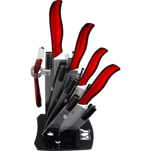 XYj Ceramic Chef Knife Performance Sharp Blade Zirconium Oxide Knives Set Anti-Bacteria Anti-Rust Ceramic Cutlery Cooking Tools