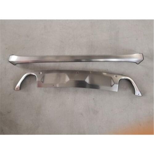 Stainless steel front and rear Bumper Protector Skid Plate cover fit for Mazda CX-3 cx3 2016-2021 Car styling