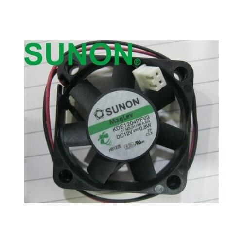 2pcs KDE1204PFV3 40mm 4CM 4010 DC 12V 0.8W server inverter quiet mini micro cooling fan