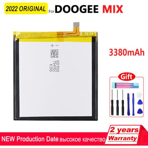 100% Original 3380mAh MIX Battery For DOOGEE MIX High quality Batteries With Tools+Tracking Number