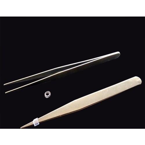 2 pcs Professional Cuticle Manicure Pedicure Eyebrow Tweezers make up tool kit