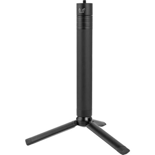 2 in 1 Extension Bar Stick Tripod Stand w/1/4 Screw for DJI OSMO Mobile 2 Extension Bar Tripod Stabilizer Hexagonal Scre