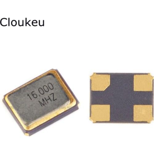 3225 16MHz 10ppm 9Pf SMT Passive Sealing clock Crystal oscillator (3.2*2.5mm)