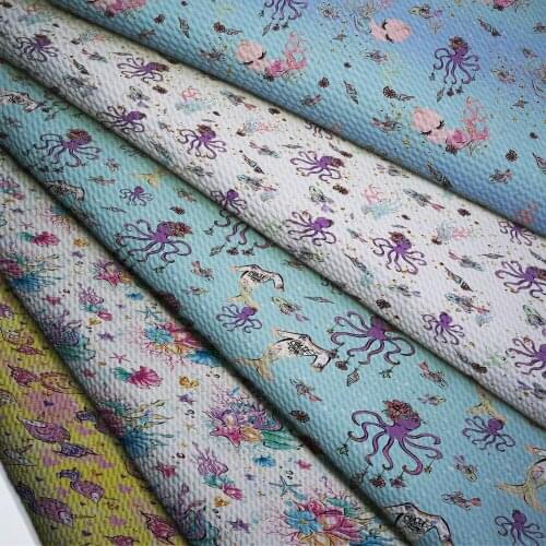 50*140cm Bullet Textured Liverpool Fabric Flower Printed DIY Tissue Kids Home Textile for Sewing Quilt Decoration Home