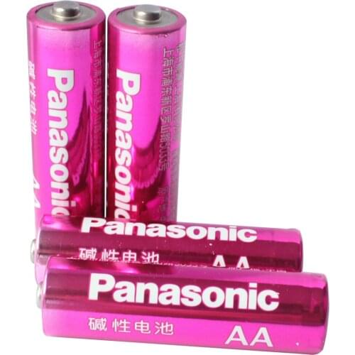 6pack/lot Panasonic 1.5V AA Alkaline Battery Primary Dry Batteries Cell For Remote Control Toys Alarm Clock.4pcs/pack