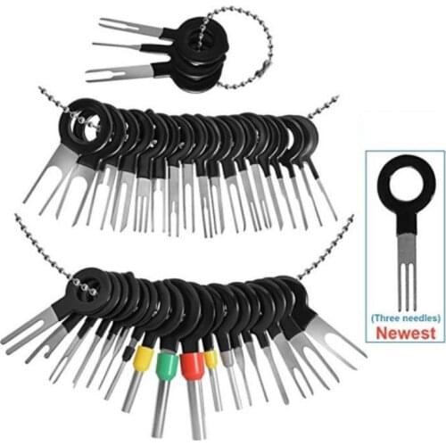 78pcs Plug Terminal Needle Remover Tool Needle Ejector Needle Picking Wire Harness Terminal Needle Picking Car Repair Tool Kits