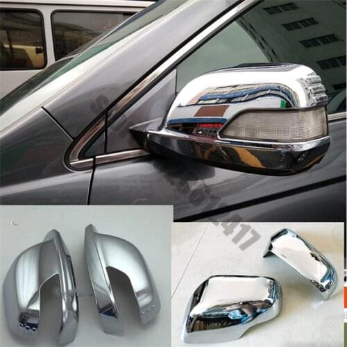 ABS Chrome Door Side Rear View Mirror Cover Trim Sticker Accessory Car Styling Model For Honda CR-V CRV 2007 2008 2009 2010 2011