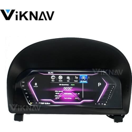 Android car LCD meter screen instrument dashboard for Toyota Vellfire Alphard 30 2015-2018 GPS auto radio multimedia player
