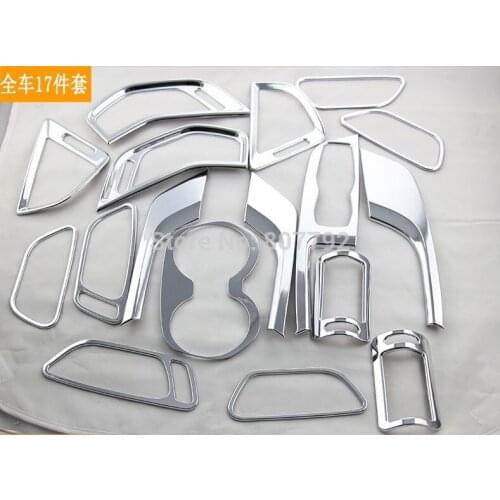 Automobile(17/p) Interior Mouldings Outlet decoration strip car accessories2013-2017 for HYUNDAI IX45,for HYUNDAI Santa Fe