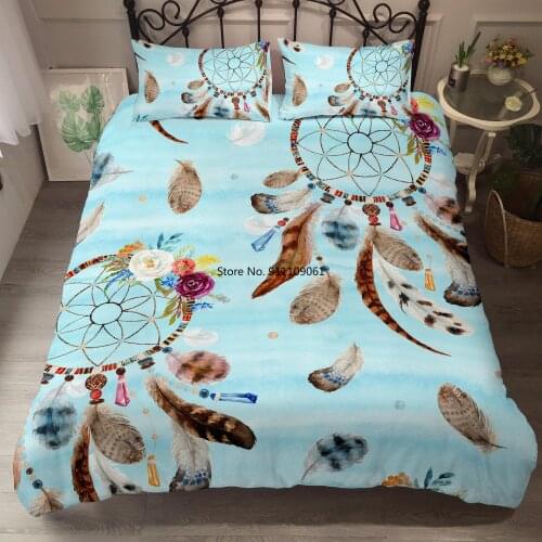 Home Textiles Fatansy Dream Catcher Duvet Cover Comforter Covers Pillowcase Bedding Set Soft Fabric King Twin Queen Size 200x200