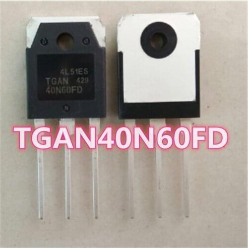 Good quality TGAN40N60FD TGAN-40N60FD 40N60FD TO-247 40A 600V Power IGBT transistor Free shipping