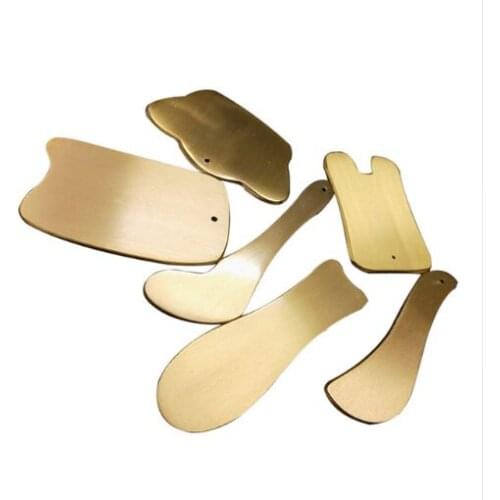 Body Massage Tool Guasha Board For Acupuncture Scraping Massager Tools SPA Acupuncture Scraper Copper Gua Sha Board