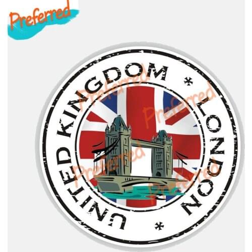 Creative Motorcycle United Kingdom London Window Personality Car Body Car Sticker Decal Window Windshield Accessories