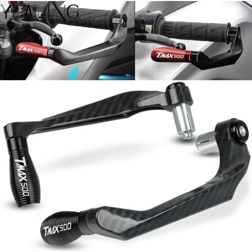 Motorcycle Accessories Handlebar Grips Guard Brake Clutch Levers Guard Protector For YAMAHA TMAX 500 T-MAX 500 TMAX500 T-MAX500