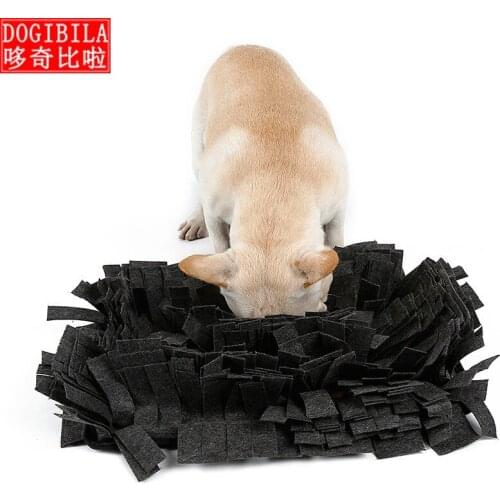 Educational pet toys washable pet training blanket energy consumption splicing of dog smell pad