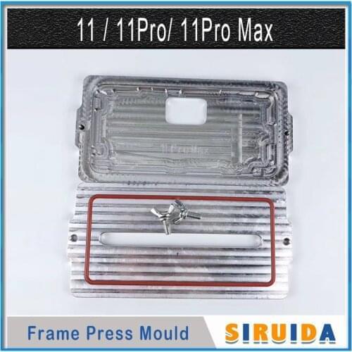 One set LCD Bezel Frame glass Press holding Laminating mould Mold for iphone 11 pro max promax touch screen Protecting Repairing