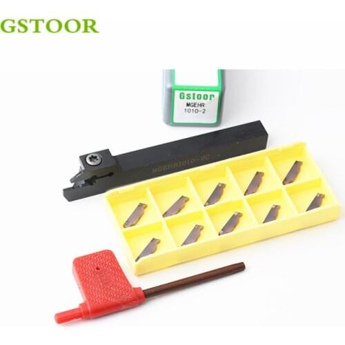MGEHR1010 1.5/2.0/12.5/3.0 MGEHR1212 MGMN150 1.5/2.0/2.5/3.0mm Grooving arbor Tool cncTurning Tool Holder Boring Bar with Wrench