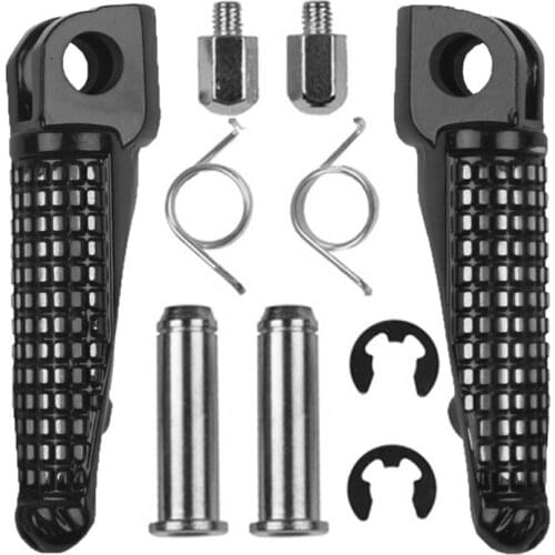 Motorcycle Front Footrests Foot pegs For Kawasaki Ninja ZX-6R ZX6R ZX 6R 2003 2004 2005 2006 2007 2008 2009 2010 2011 2012 2013