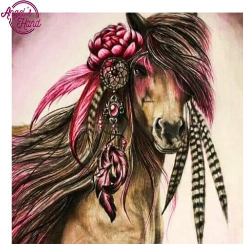 Full,Diamond Embroidery,animal horse ,5D,Diamond Painting,Cross Stitch,3D,Diamond Mosaic,Needlework,Crafts,Christmas,Gift