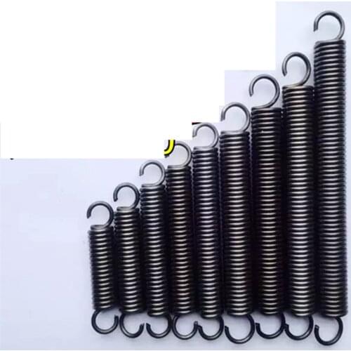1pcs Tensile tension spring hook spring wire diameter 1.4mm outside diameter 16 length 50-320mm