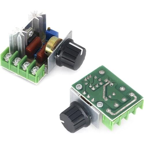 220V 2000W Voltage Regulator Dimming Dimmers Motor Speed Controller Thermostat