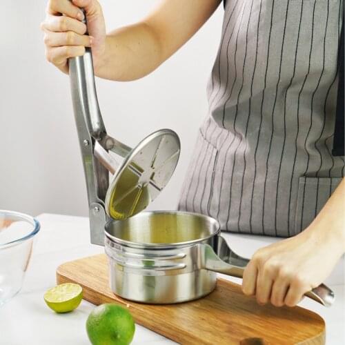 Dumpling Stuffing Water Squeezer Multi-function Kitchen Tool Stainless Steel Dumpling Filling Potato Crusher Dewaterer Juicer