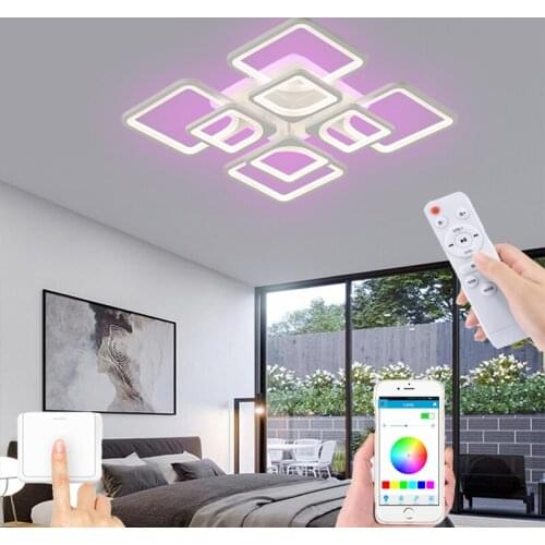 Modern bedroom LED ceiling lights villa living room chandelier hotel lobby room lighting fixtures childrens room ceiling lamp