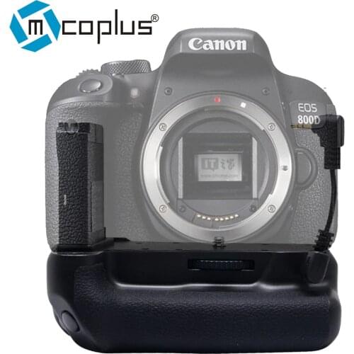 Mcoplus Vertical Battery Grip Holder BG-800D for Canon 800D T7i X9i 77D 9000D Work with LP-E17 battery
