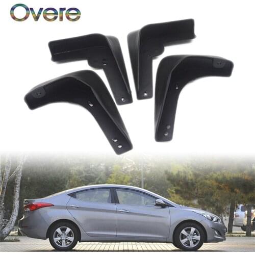 OVERE Car Front Rear Mudguards For 2011 2012 2013 Hyundai Sonata (Does NOT fit the Hybrid) Car-styling 1Set Mudflaps Accessories