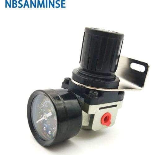 AR2000 Air Regulator Gauge 1/8 1/4 3/8 1/2 3/4 1 inch SMC Type Air Source Equipment Units Air Valve NBSANMINSE