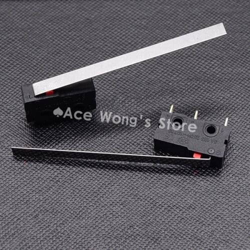 10PCS Limit Switch, 3 Pin N/O N/C High quality All New 5A 250VAC Micro Switch
