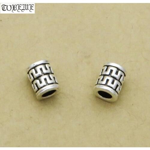 100% 925 Silver Jewelry Beads Sterling Silver Lucky Symbol Beads DIY Jewelry Beads Jewelry Findings