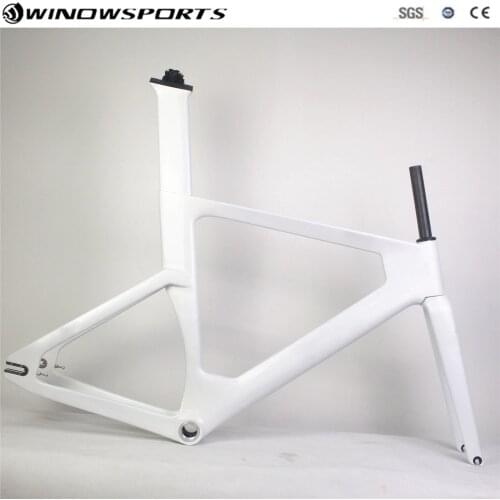 2020 New full carbon track frame Carbon 700C track bike bicycle frameset Racing Tracking bicycle Frameset size 49/51/54/57cm