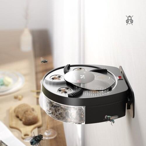 2021 Newest Wall Mounted Wireless Electric Fly Trap USB Automatic Anti Fly Electronic Flies killer trap Dropshipping