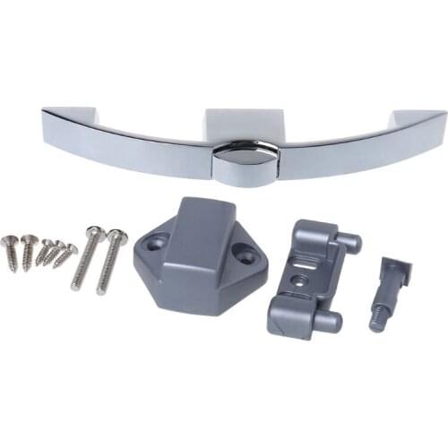 3XUB Camper Car Push Lock RV Caravan Boat Motor Home Cabinet Drawer Latch Button Locks For Furniture Hardware