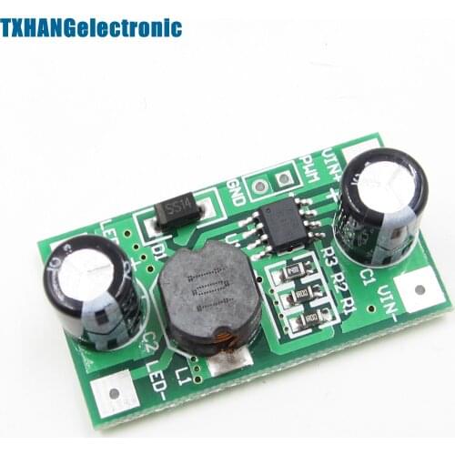5PCS 3W 5-35V LED Driver 700mA PWM Dimming DC to DC Step-down Constant Current
