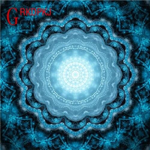 GRKDPKJ 5d diamond painting full drill square diamond embroidery Cross stitch pictures of rhinestones Bulgarian Round religion